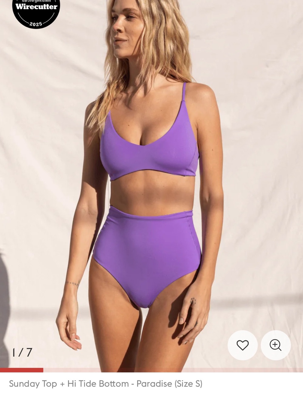 Left on Friday HighTide Bottom in Paradise (Purple)